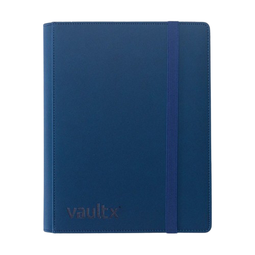 Vault X - Royal Blue 9 Pocket Exo Tec Strap Binder