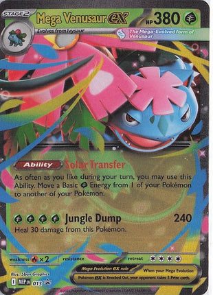 Mega Venusaur ex MEP 013