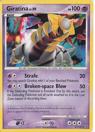 Giratina LV.59 27/127