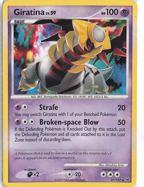 Giratina LV.59 27/127