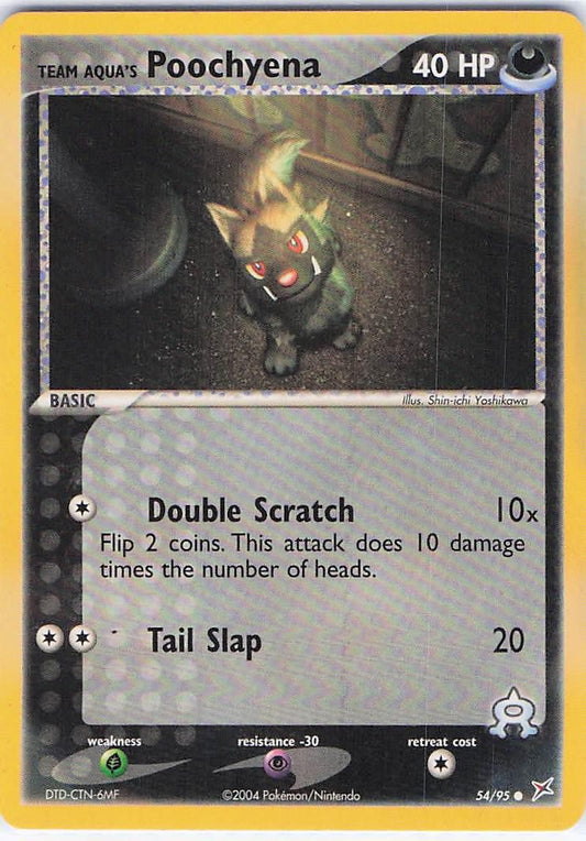 Team Aqua’s Poochyena 54/95