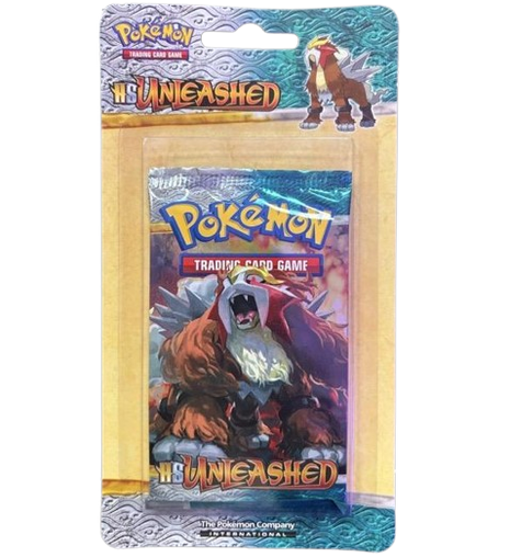Pokemon - Heart Gold & Soul Silver Unleashed Entei Blister Booster Pack