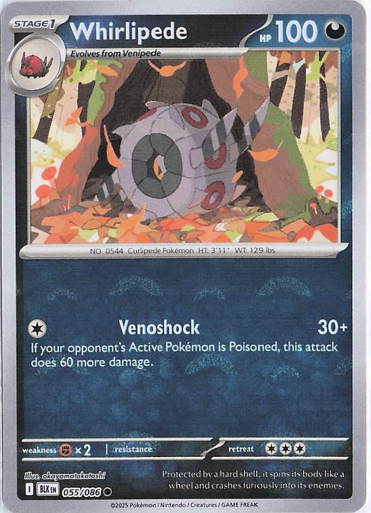 Whirlipede 055/086 (Pokeball)