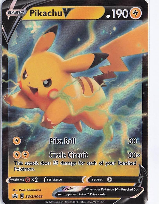 Pikachu V SWSH063