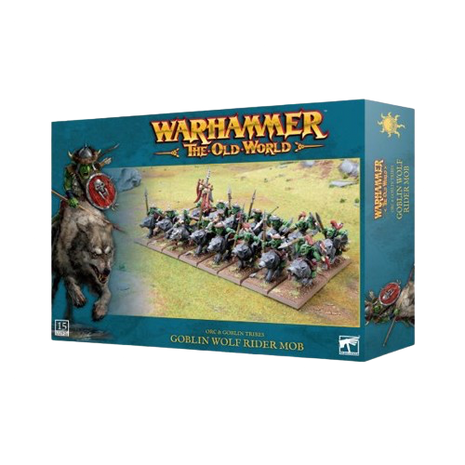 Warhammer: The Old World - Orc & Goblin Tribes: Goblin Wolf Rider Mob
