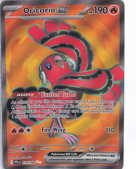 Oricorio ex 110/094
