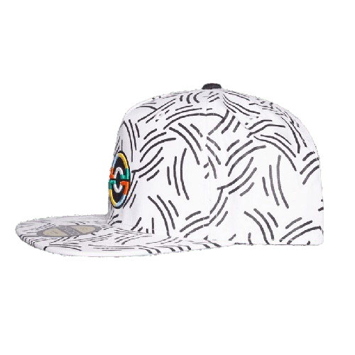 Pokemon - Difuzed White Pokeball Snapback Cap