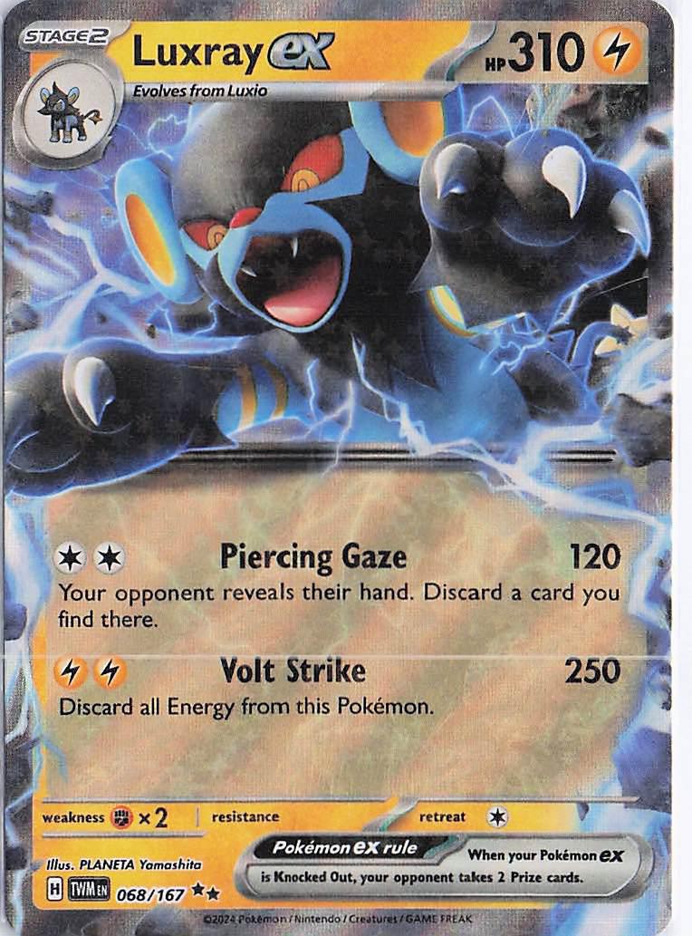 Luxray ex 068/167