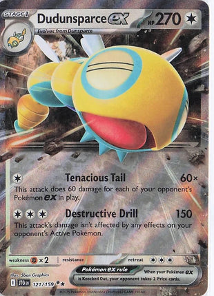 Dudunsparce ex 121/159