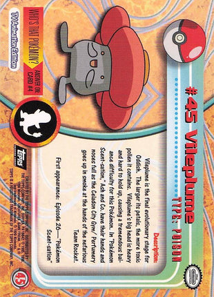 Vileplume #45 - Topps