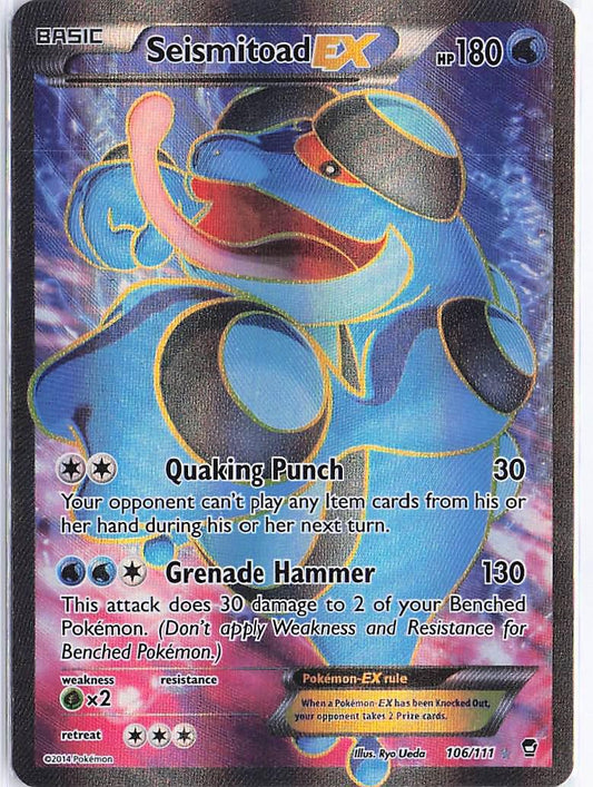 Seismitoad EX 106/111