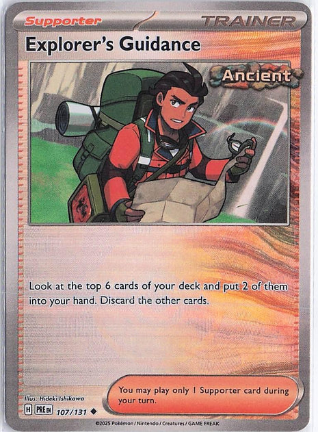 Explorer’s Guidance 107/131 (Pokeball Holo)
