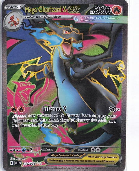 Mega Charizard X ex 109/094