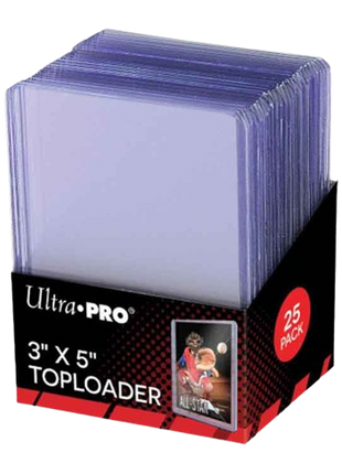 Ultra Pro - 3 x 5 Toploaders (25)