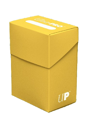 Ultra Pro - Yellow 80+ Deck Box