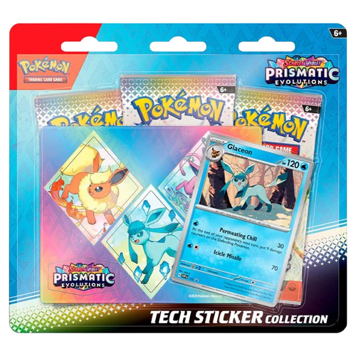 Pokemon - Prismatic Evolutions Tech Sticker Collection