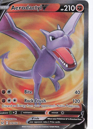 Aerodactyl V 179/196