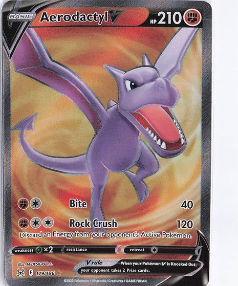 Aerodactyl V 179/196
