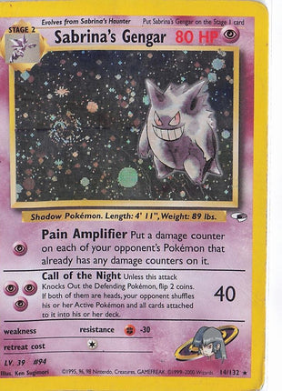 Sabrina’s Gengar 14/132 (H)(D)