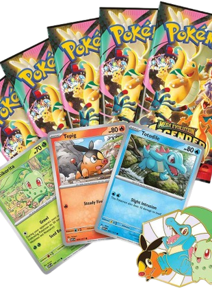 Pokemon - Ascended Heroes First Partners Deluxe Pin Collection