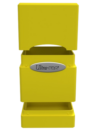 Ultra Pro - Bright Yellow Satin Tower Deck Box