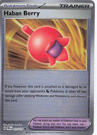 Haban Berry 111/131 (Pokeball)