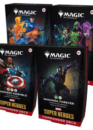 Magic: The Gathering - Marvel Super Heroes Commander Deck