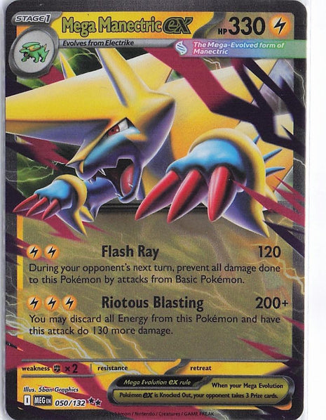 Mega Manectric ex 050/132