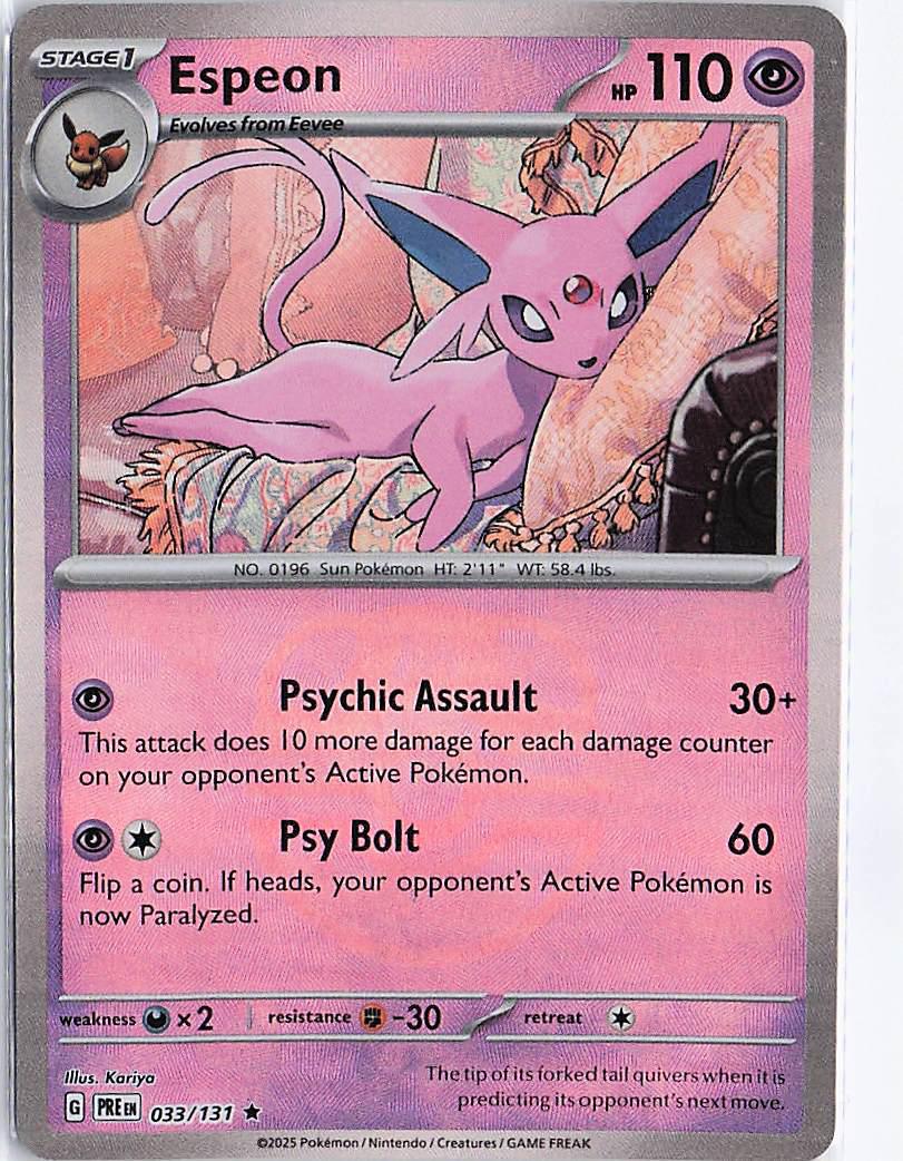 Espeon 033/131 (Masterball)