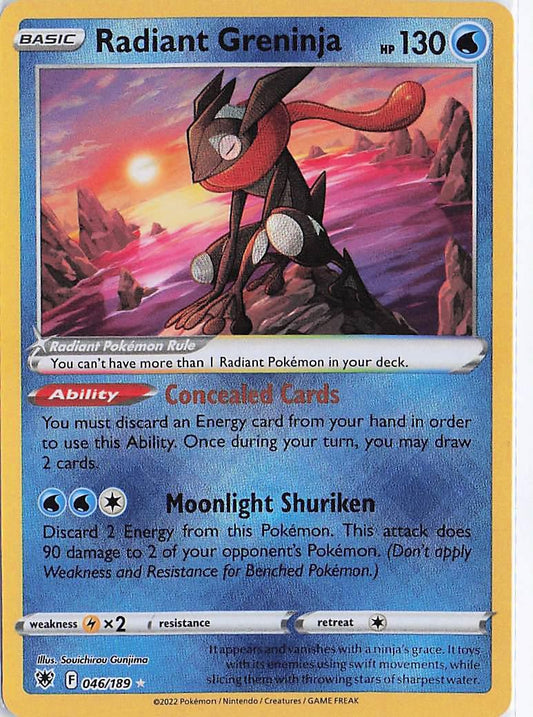 Radiant Greninja 046/189