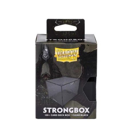 Dragon Shield - Clear Black 100+ Card Strongbox Deck Box