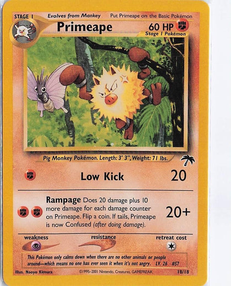 Primeape 18/18