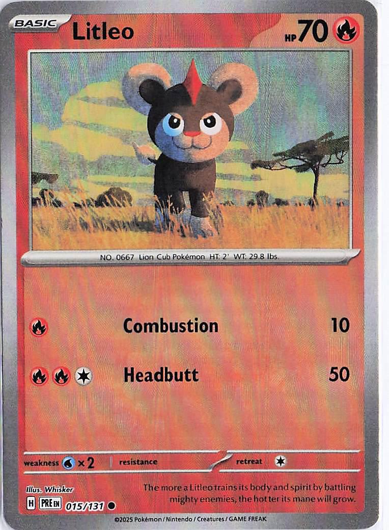 Litleo 015/131 (Pokeball Holo)