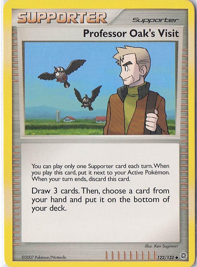 Professor Oak’s Visit 122/132