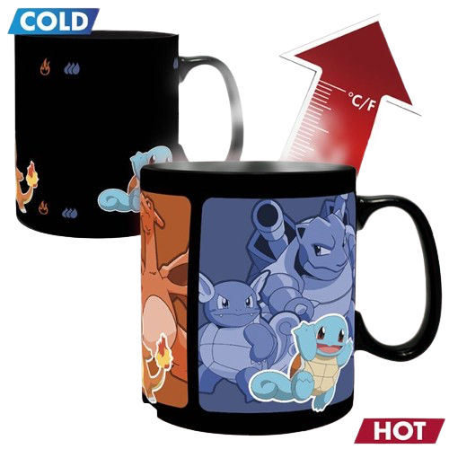 Pokemon - Kanto Evolution Heat Change Mug