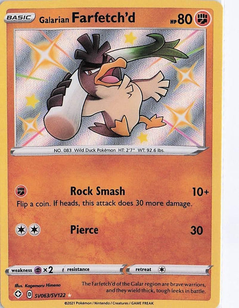 Galarian Farfetch’d SV063/SV122