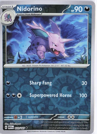 Nidorino 033/165 (RH)