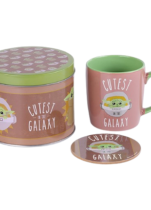 Star Wars - The Mandalorian Cutest In The Galaxy Mug Tin Set