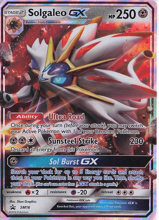 Solgaleo GX SM16