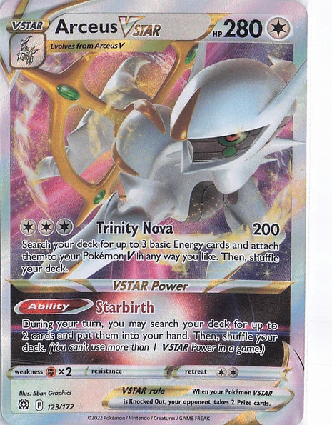 Arceus VSTAR 123/172