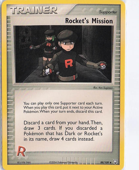 Rocket’s Mission 88/109