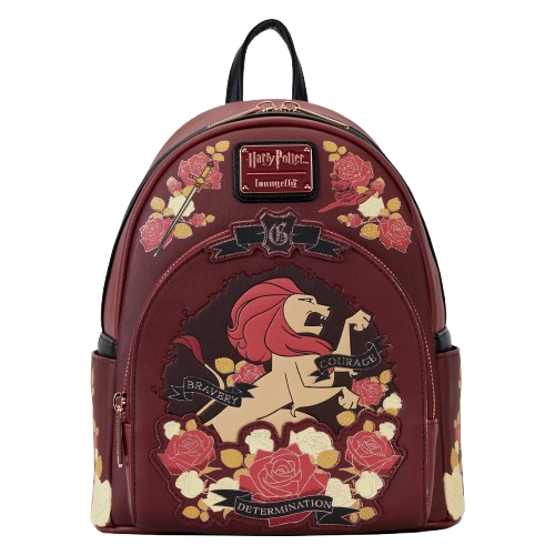 Loungefly - Harry Potter Gryffindor House Tattoo Mini Backpack