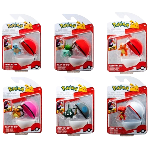 Pokemon - Single Clip 'N' Go Assorted Figure