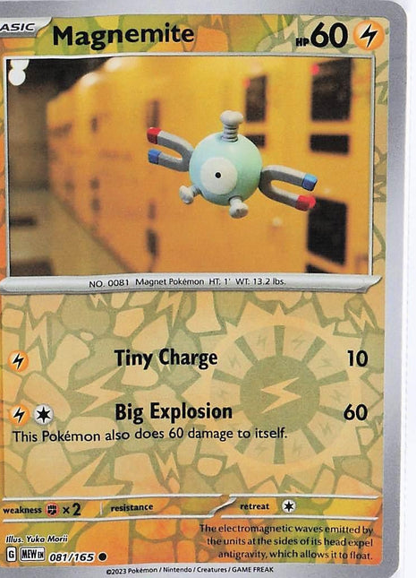 Magnemite 081/165 (RH)