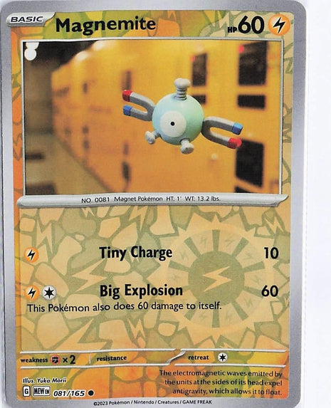 Magnemite 081/165 (RH)