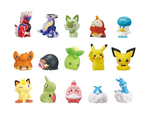 Pokemon - Paldea Region Japanese Mini Figure