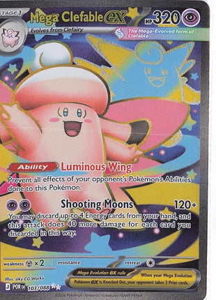 Mega Clefable ex 103/088