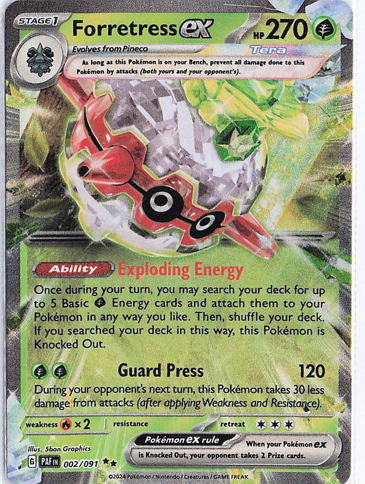 Forretress ex 002/091