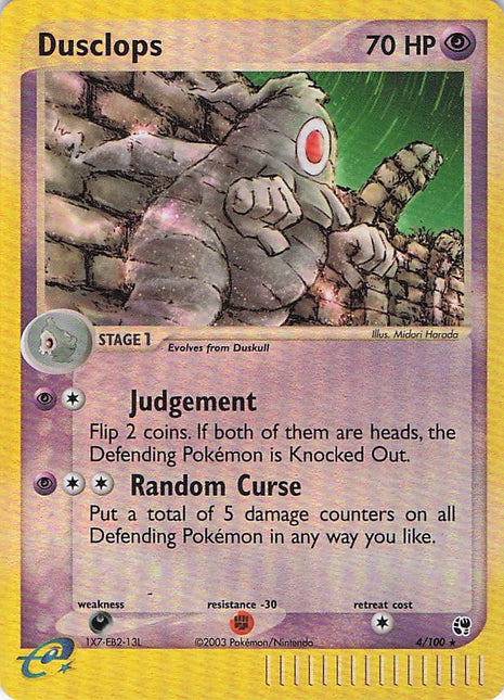 Dusclops 4/100 (RH)