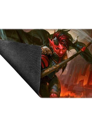 Magic: The Gathering - Commander Series Karlach Stitched Edge Playmat